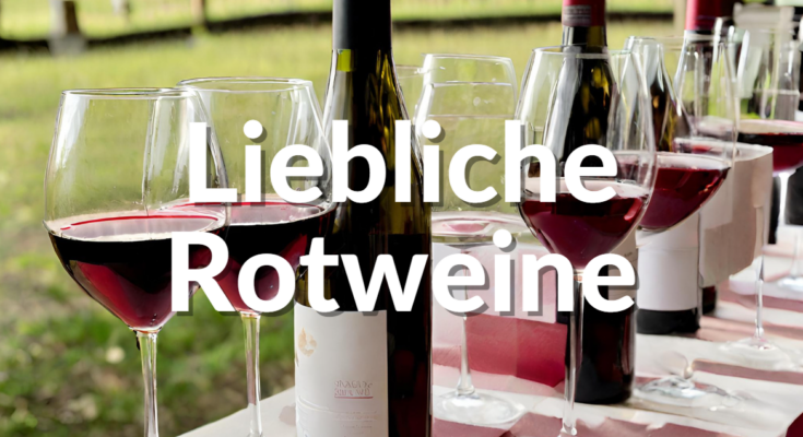 Liebliche Rotweine Italien